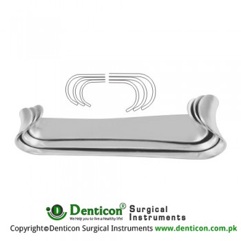 Roux Retractor Set of Fig. 1, Fig. 2 and Fig. 3 Stainless Steel,
